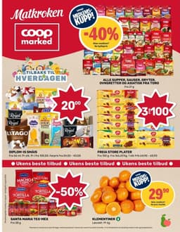 Coop Marked tilbudsavis