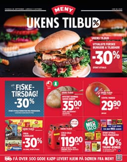 Meny tilbudsavis
