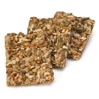 Knekkebrød kan gi hvitere tenner