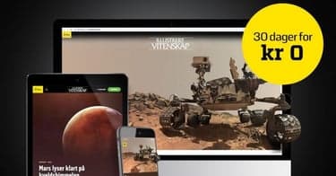 Prøv Illustrert Vitenskap Digital gratis i 1 måned