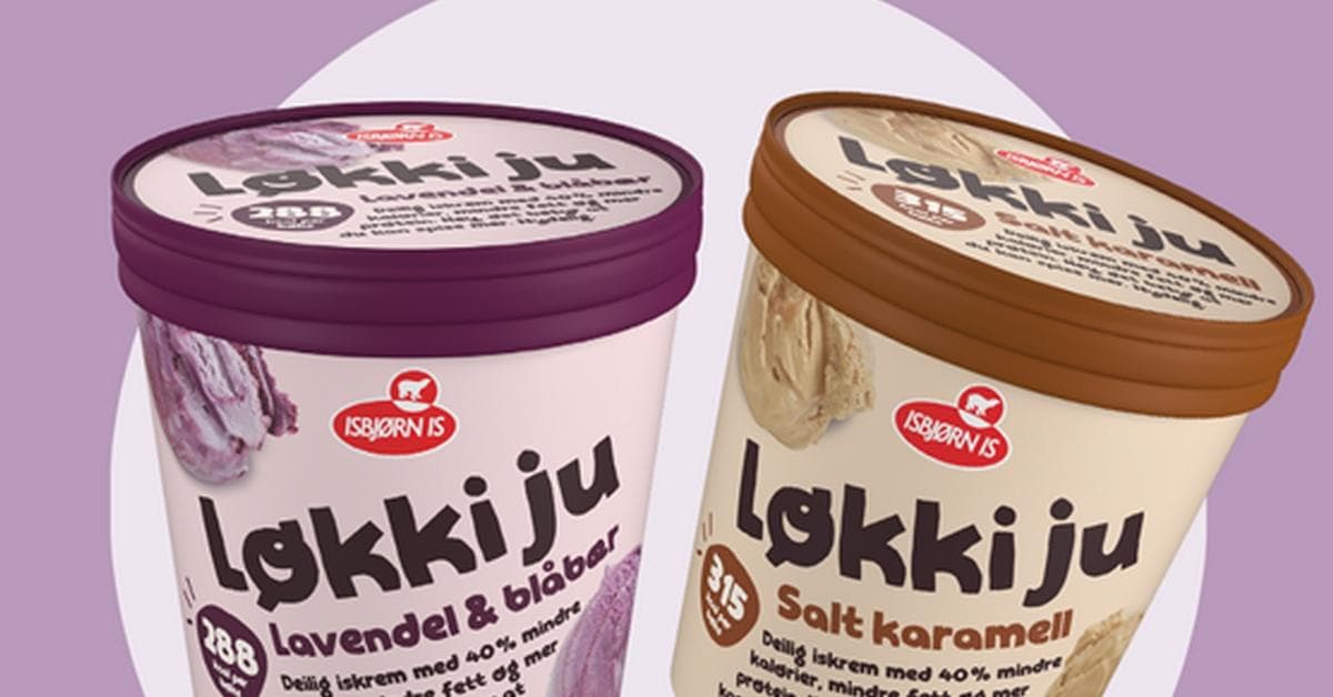 Få 0,5 liter gratis Løkki ju-is fra Isbilen