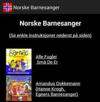 Norske Barnesanger på Android - perfekt for de små (og oss store som elsker klassikerne)