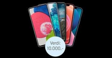 Vinn ny mobiltelefon - verdt inntil 10 000 kroner