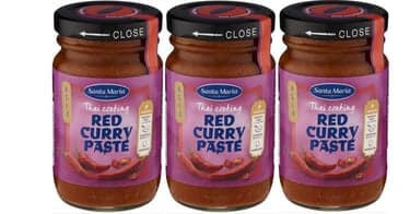 Få et helt gratis glass med Santa Maria Red Curry Paste