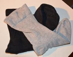 Utnytt de enslige sokkene i skuffen - få blanke sko!