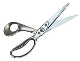 Hvordan slipe saksene dine skarpe