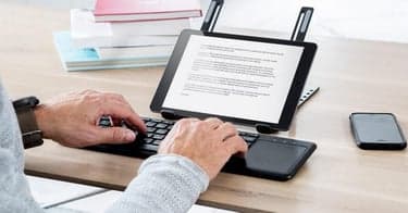 Få stativ og tastatur til hjemmekontoret