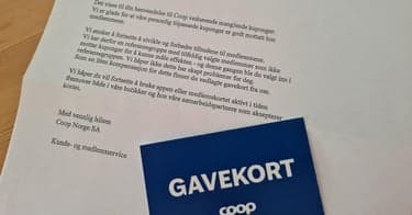 Får du ikke gratiskuponger eller rabattkuponger fra Coop?