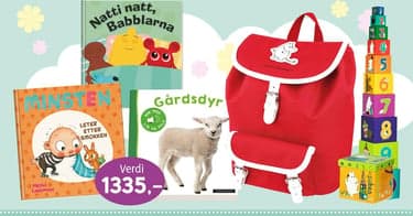 Få Mummisekk, Mummi stableklosser og barnebøker