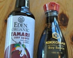 Bytt ut dyr Kikkoman sojasaus med billig og glutenfri sojasaus fra Eden