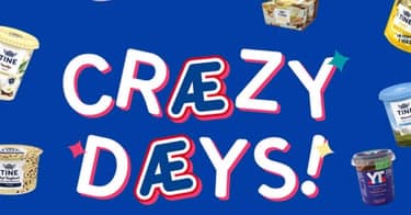 TOPP TILBUD: -50% på all Tine yoghurt hos Rema 1000