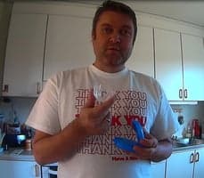 Gjerrigknarken snorker og tester ut Snorkestopperen