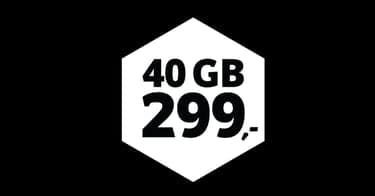 Ice med Black Week-tilbud: 40GB for 299 kr