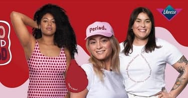 Få badedrakt, t-skjorte, caps eller varmepute når du kjøper Libresse-produkter