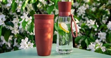 Få To Go-kopp og drikkeflaske fra Rosendahl