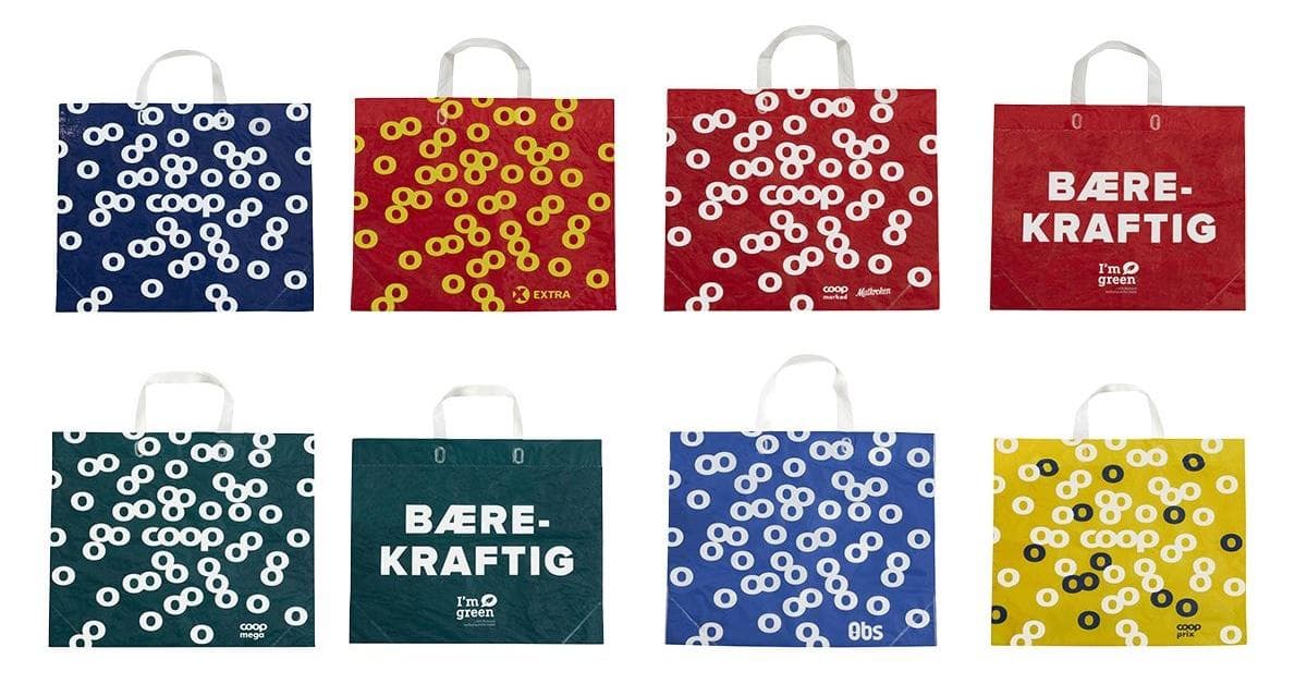 Få 2 kroner hver gang du bruker gjenbruksposen