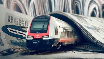 Last ned og les aviser når du kjøper billett med Vy