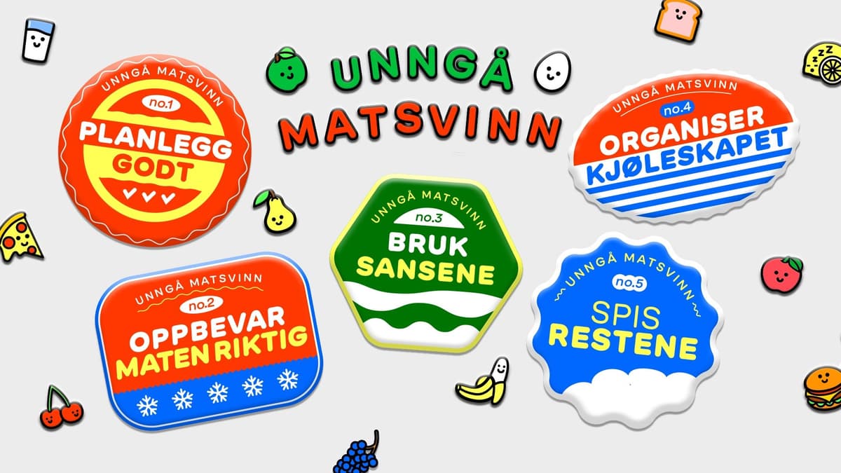 Fra nesten kastet til neste middag - 5 tips til mindre matsvinn