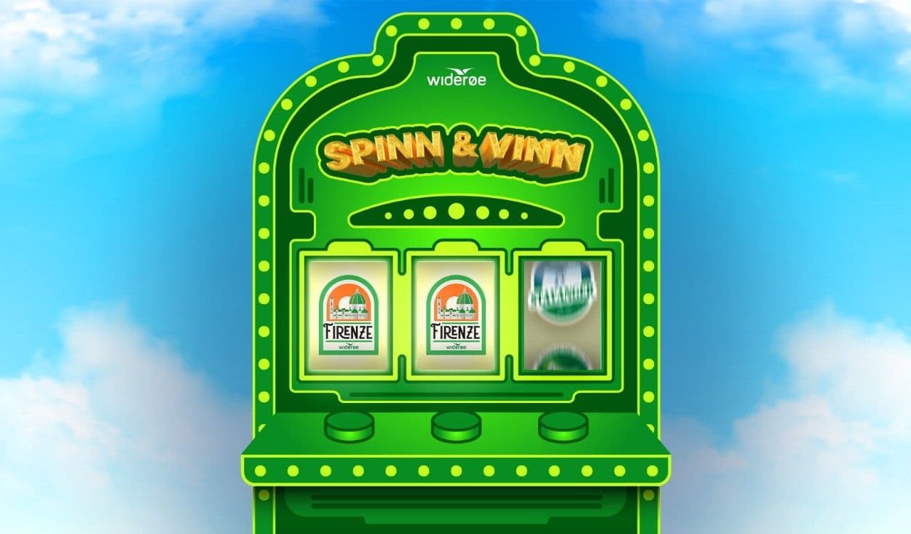 Spinn og vinn en gratis reise med Widerøe