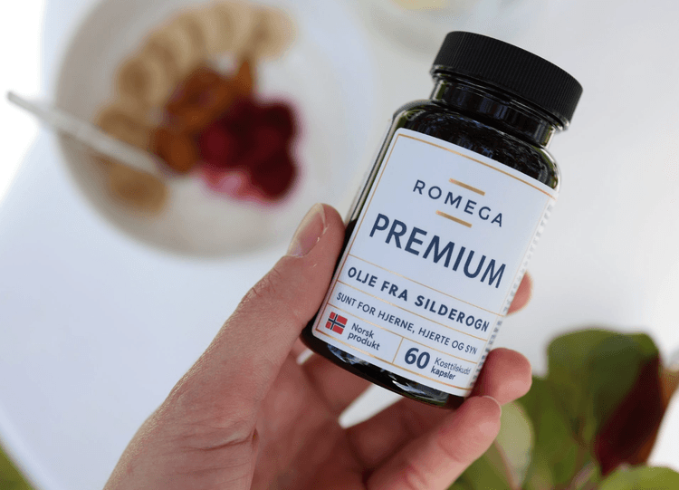 Prøv Romega-kapsler gratis i 30 dager