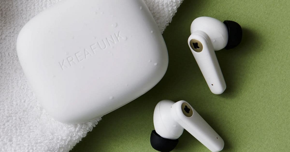 Få stilige Kreafunk ørepropper og tre valgfrie bøker - verdi opptil 2646 kroner!