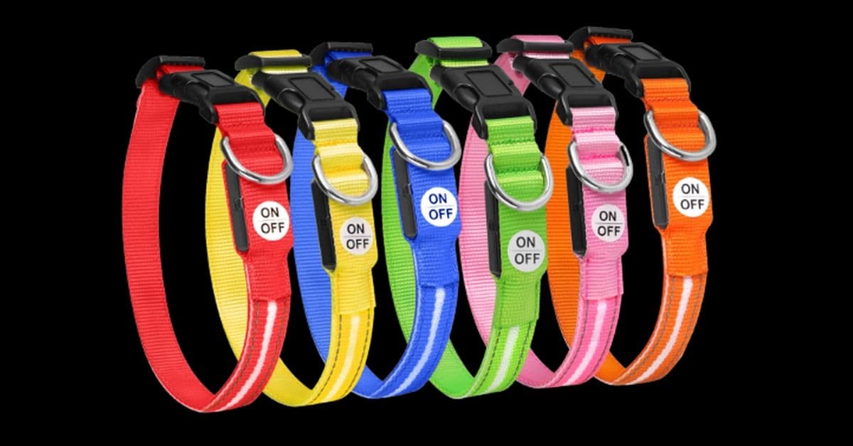 Få 40% rabatt på Fidos LED-halsbånd