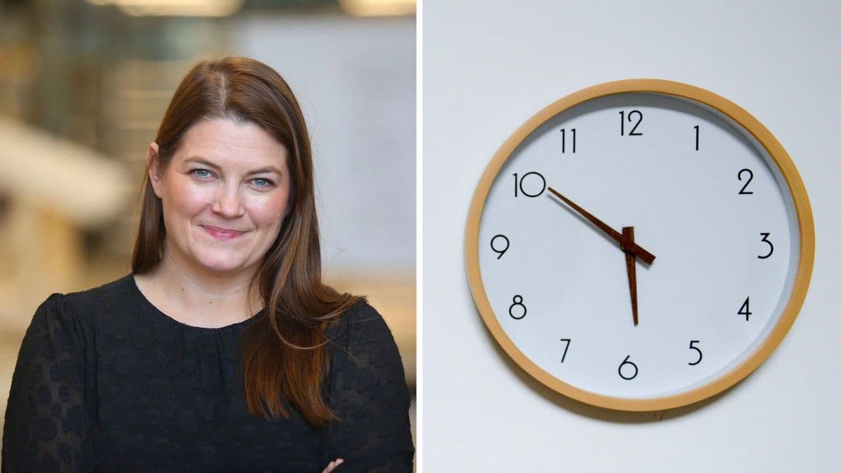 Husk å stille klokka