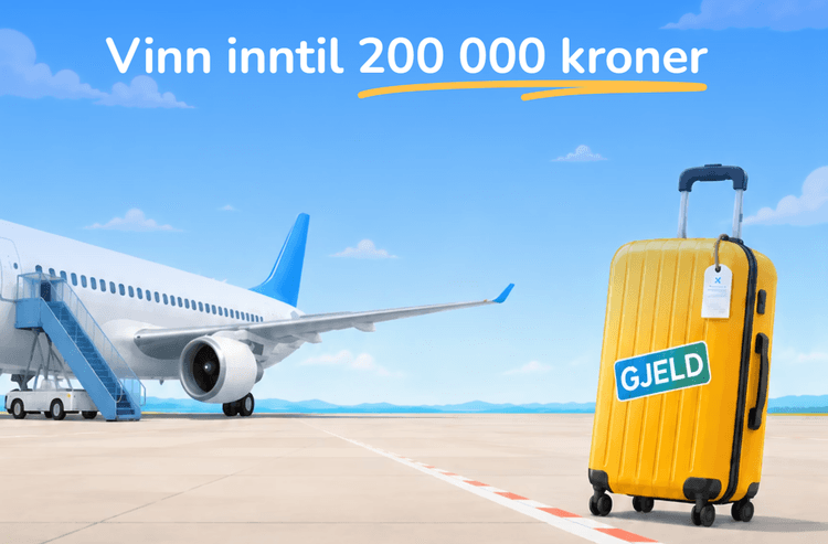 Vinn ett år uten gjeldsregninger med Scoopr
