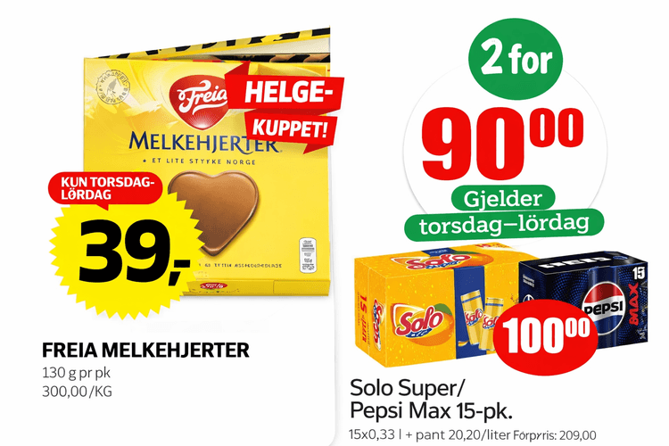 13.02: 5 beste helgekos-tips denne helgen