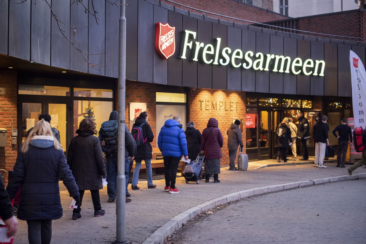 – Budsjettet får ikke bort matkøene