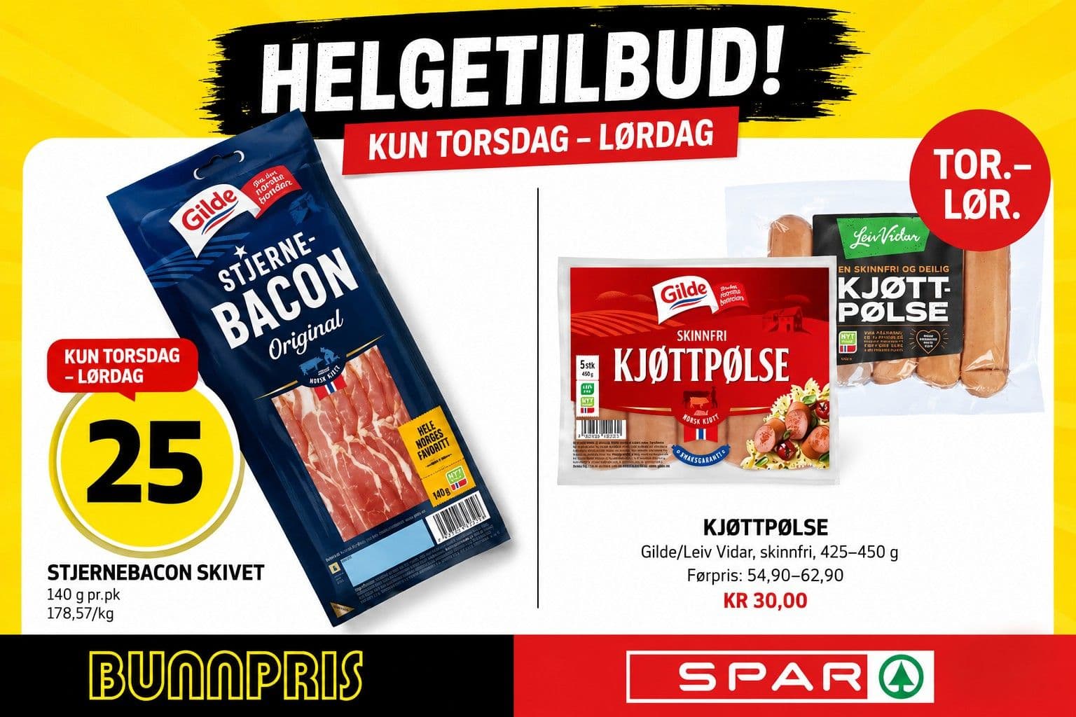 13.08: Disse helgetilbudene bør du huske på når du skal handle