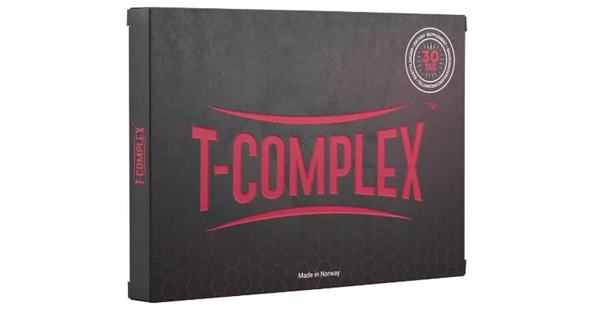 Prøv T-Complex i 30 dager for testosteron-boost