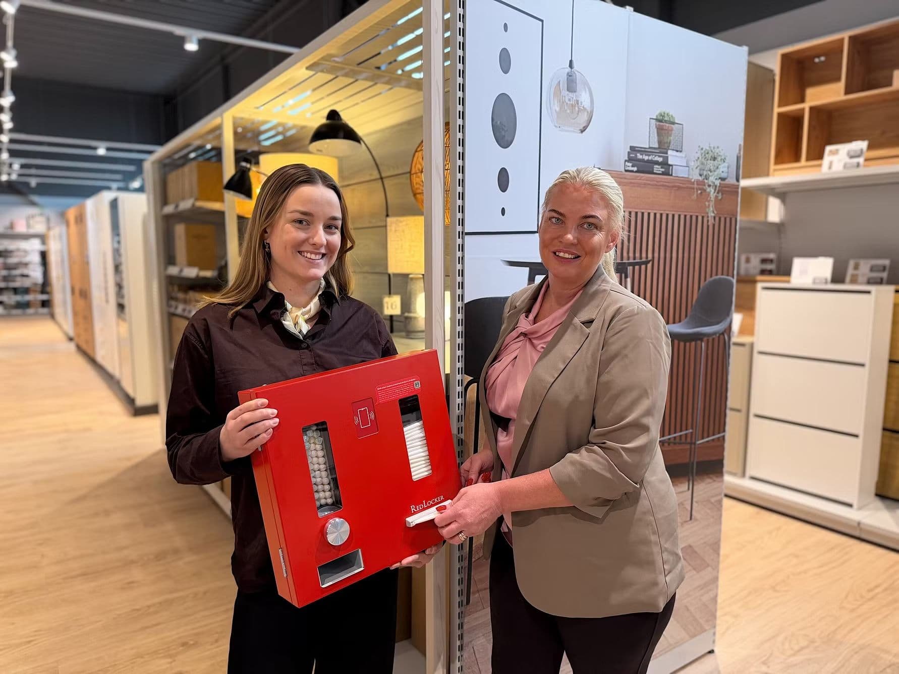 Jysk tilbyr gratis sanitetsprodukter til kvinnelige ansatte