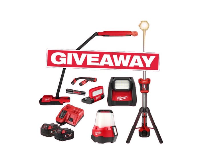 Vinn Trueview belysningsutstyr fra Milwaukee