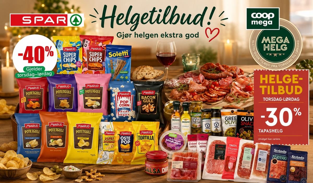 25.06: Disse helgetilbudene bør du huske på når du skal handle