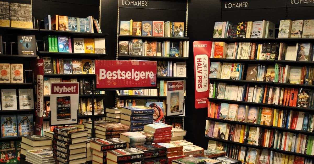 25% Trumf-bonus på nesten alt i Norli-bokhandlene