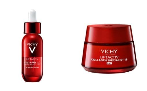 Få gratis vareprøve med Vichy Liftactive Collagen serum og dagkrem