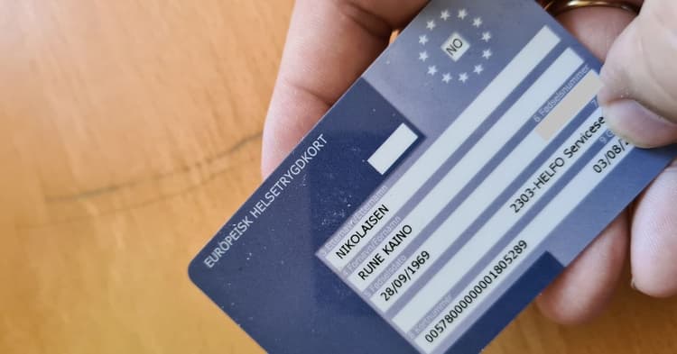 Husk å sjekke utløpsdatoen på helsetrygdkort