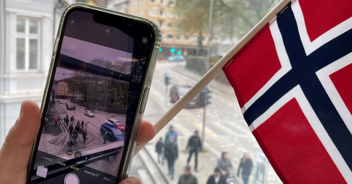 Pass på mobilen på 17. mai - dagen for mobiluhell