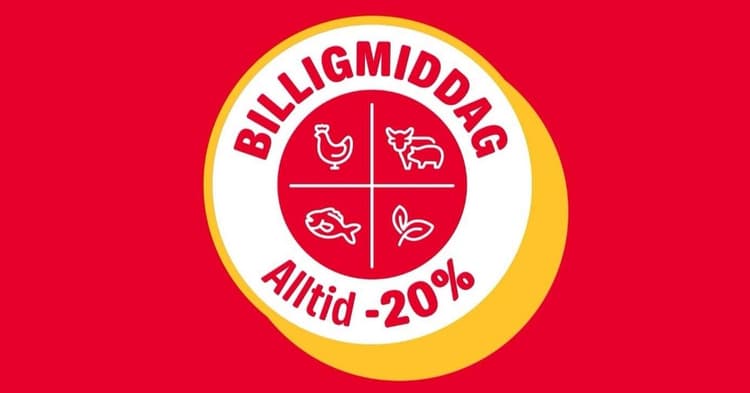 Hvor ble det av Extra sitt Billigmiddag-tilbud med 20% rabatt hver uke?