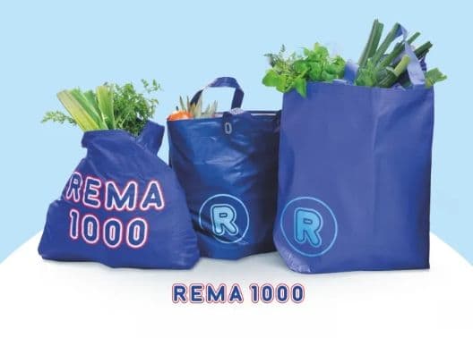Gjenbruksposer hos Rema 1000 billigere enn plastposene denne uka