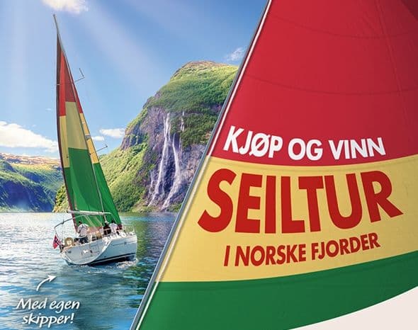 Kjøp Kvikk Lunsj og vinn helgetur på seilbåt med skipper