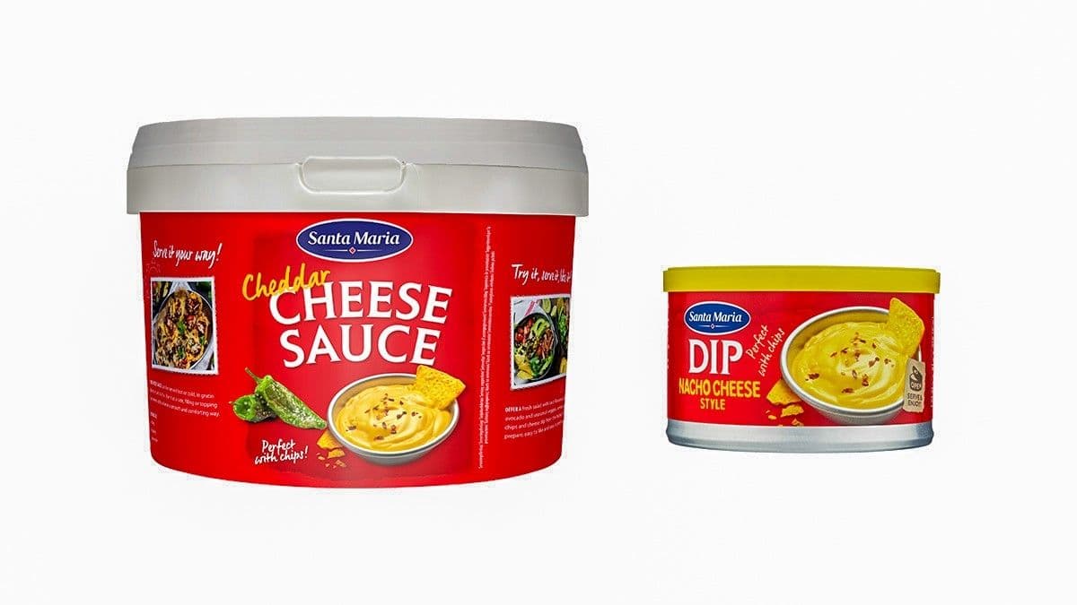 Santa Maria kaller tilbake ostesaus og dipp