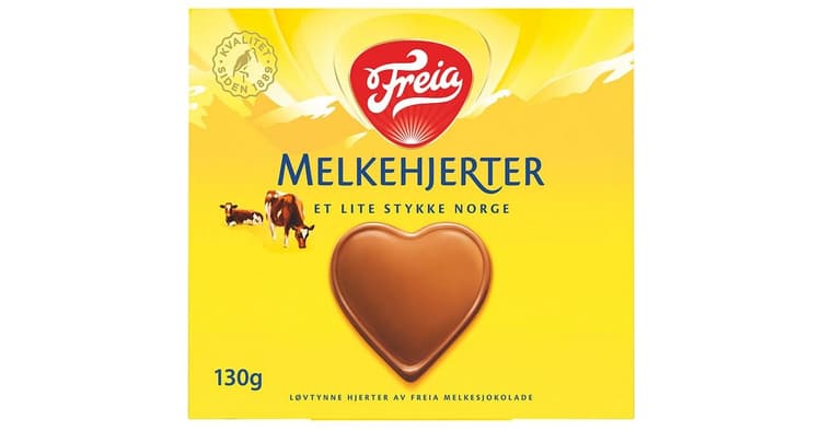 Skal du kjøpe Freia Melkehjerter til Morsdag? Ikke tro at lavpriskjedene er billigst!