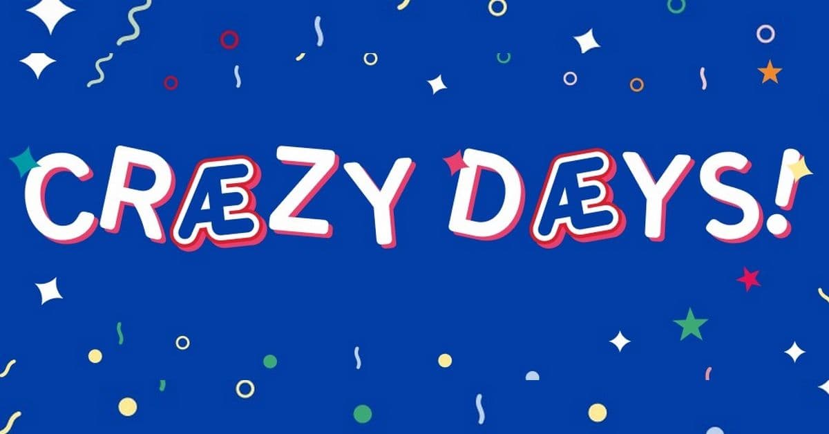 Cræzy Dæys: Halv pris på utvalgt yoghurt fra Tine