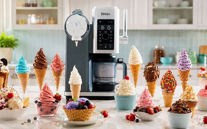 Vinn Ninja Creami Scoop & Swirl 13‑i‑1 softis‑ og iskremmaskin