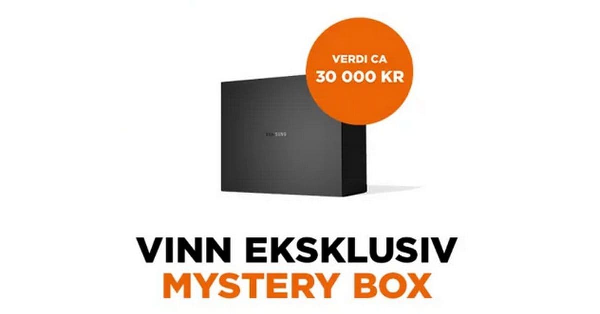 Vinn Samsung Mystery Box verdt 30 000 kroner