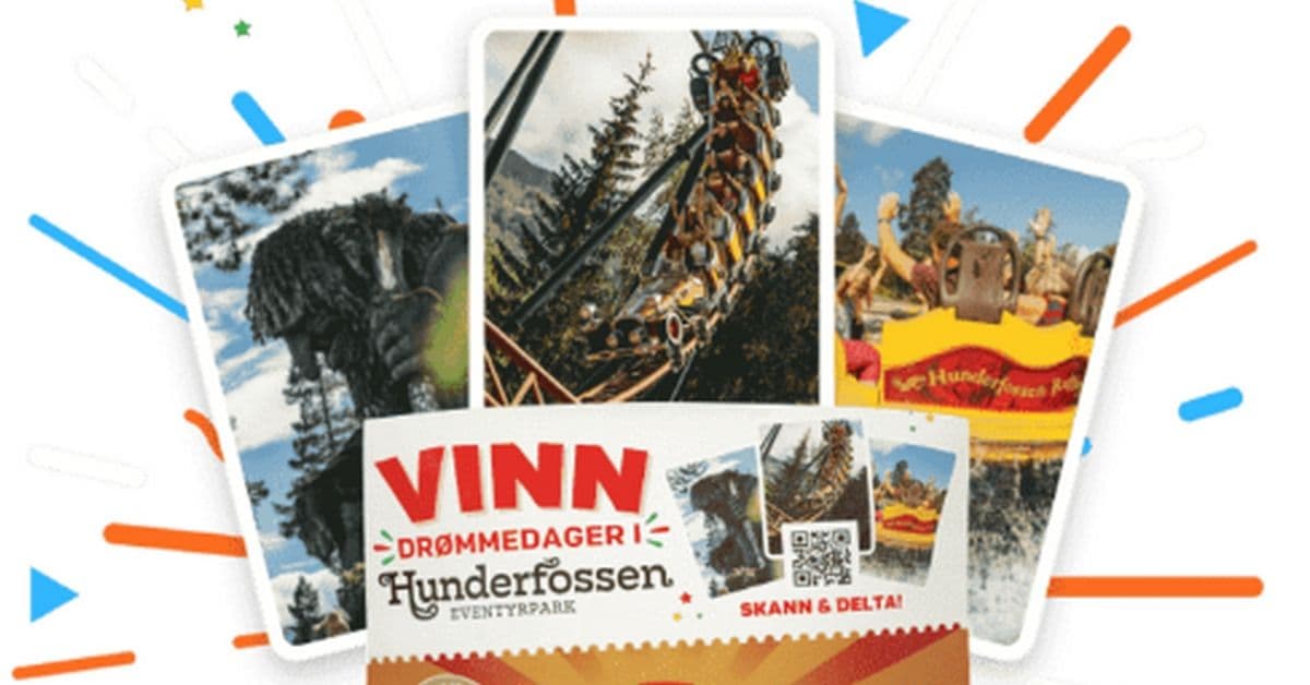 Vinn drømmedager med familien i Hunderfossen Eventyrpark