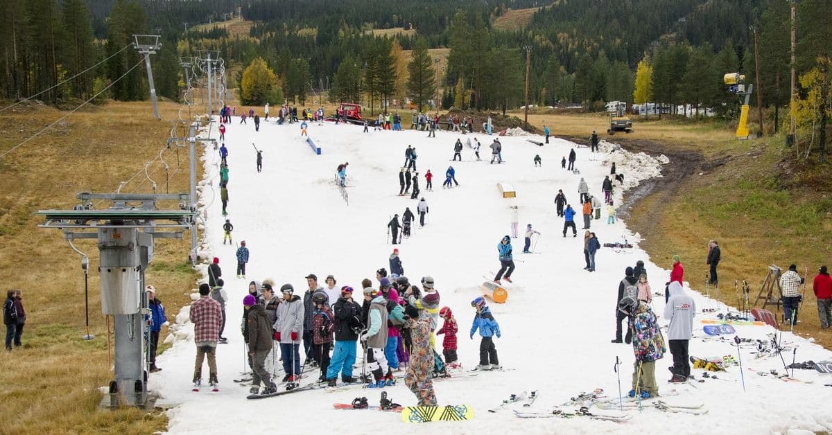SkiStar tilbyr gratis Railpark på tidligsnø i Trysil