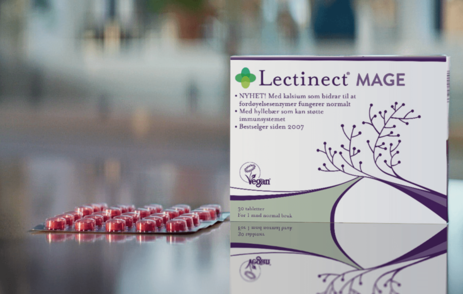 Prøv kosttilskuddet Lectinect Mage DUO gratis i 30 dager